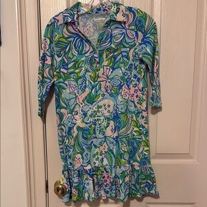 Lilly Pulitzer Tropical Print Dress